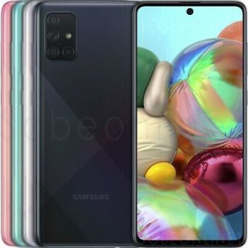  Samsung Galaxy A71 Mobile Phone (6.7-inch, 6GB RAM, 128GB Memory, LTE (Blue, Silver) 