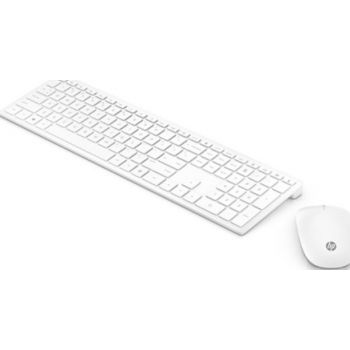  HP Pavilion Wireless Keyboard and Mouse 800 - White Color 
