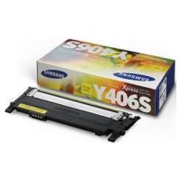  Samsung CLT-Y406S Yellow Toner Cartridge (1,000 Pages) 