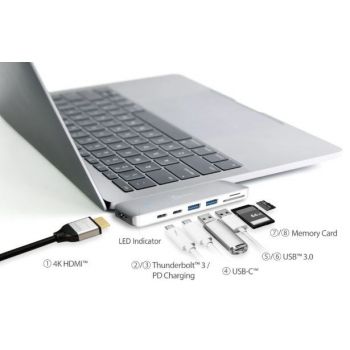  J5 USB-C™ ULTRADRIVE MINIDOCK™ for MacBook Pro®/MacBook Air 