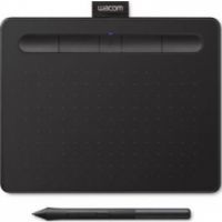  Wacom Intuos Wireless Graphics Drawing Tablet 7.9" X 6.3", Black 