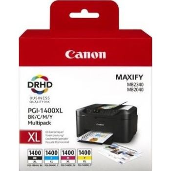 CANON PGI-1400XL BK/C/M/Y Multipack  original ink cartridge 