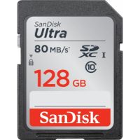  SanDisk Ultra SDXC 128GB 80MB/s Class 10 UHS-I 