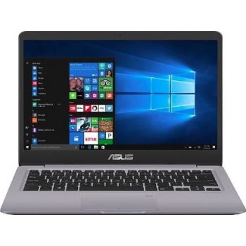  ASUS VIVOBOOK S410UF-EB242T Home Laptop (Intel Core i7-8550U Processor, 8GB RAM, 1TB HDD + 256S, 14.0" Full HD, Wireless, NVIDIA Graphics 2GB, Bluetooth, Camera, Windows 10 Home, Keyboard English Arabic Keyboard, Grey Color) 