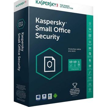  Kaspersky Small Office Security Antivirus 10+1 User 