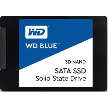  WD Blue 3D NAND 2TB Internal PC SSD - SATA III 6 Gb/s, 2.5"/7mm, Up to 560 MB/s 
