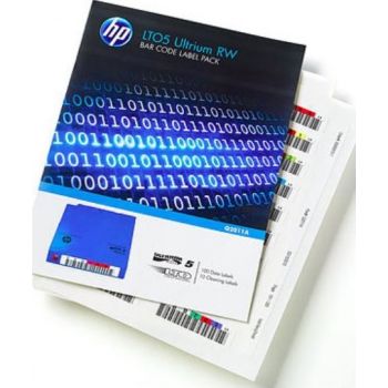 HP Ultrium LTO-6 LTO6 RW Tape Barcode Label Pack (100 Data Labels + 10 Cleaning Labels) 